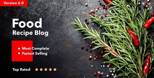 Neptune - Tema Wordpress para blogueiros e chefs de receitas de comida
